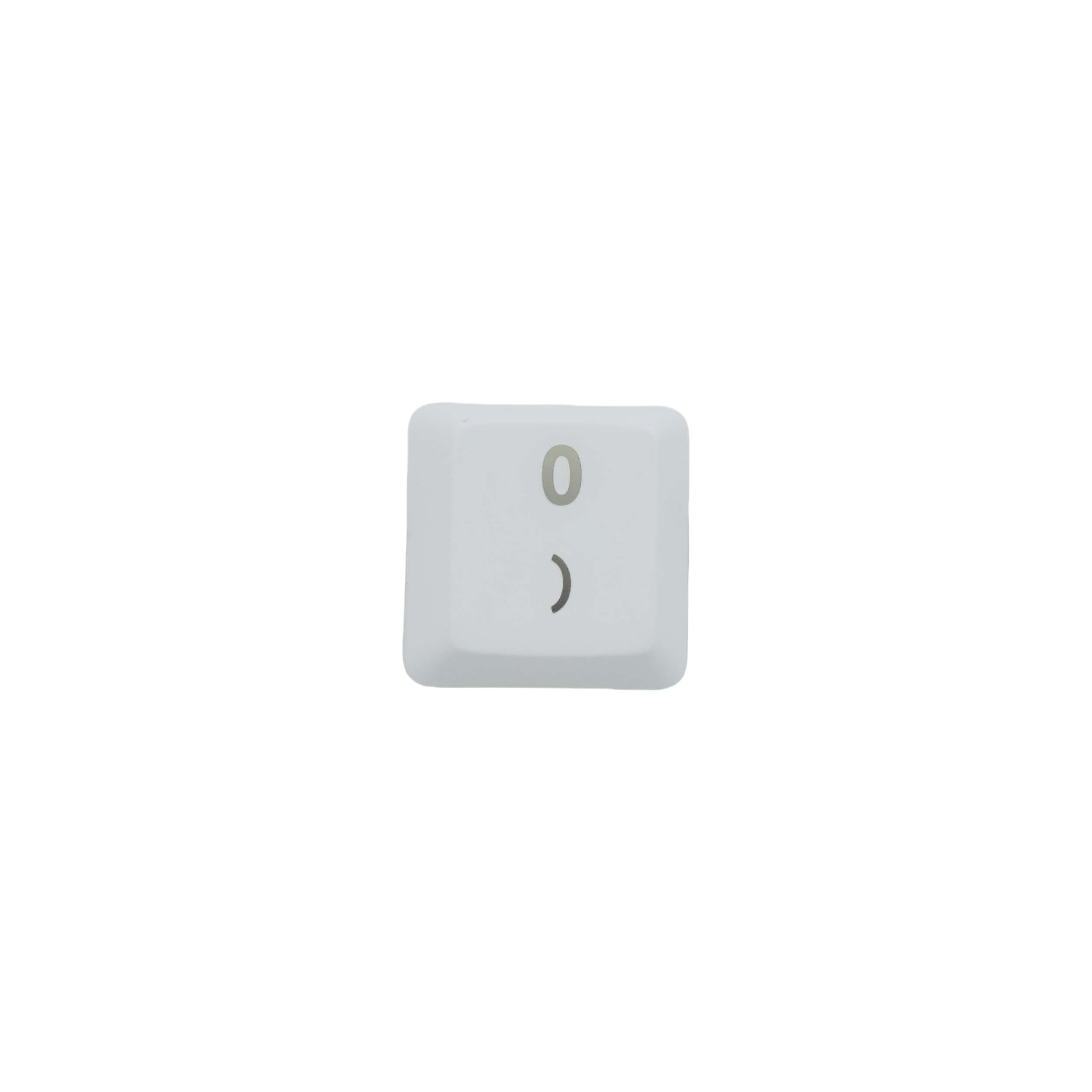 KeycapGuru "0 / )" Replacement Keycap for Logitech G915 / G913 / G815 / G813 Low Profile Mechanical Keyboards, White