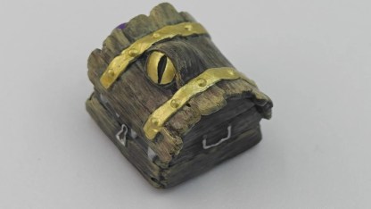 KeycapGuru Mimic Treasure Chest Monster Artisan Keycap