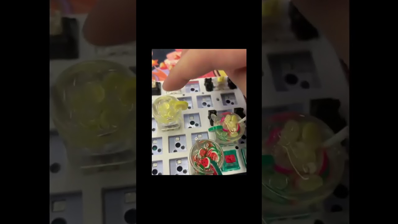 KeycapGuru Kiwi Fruit Lemonade Tea Artisan Keycap