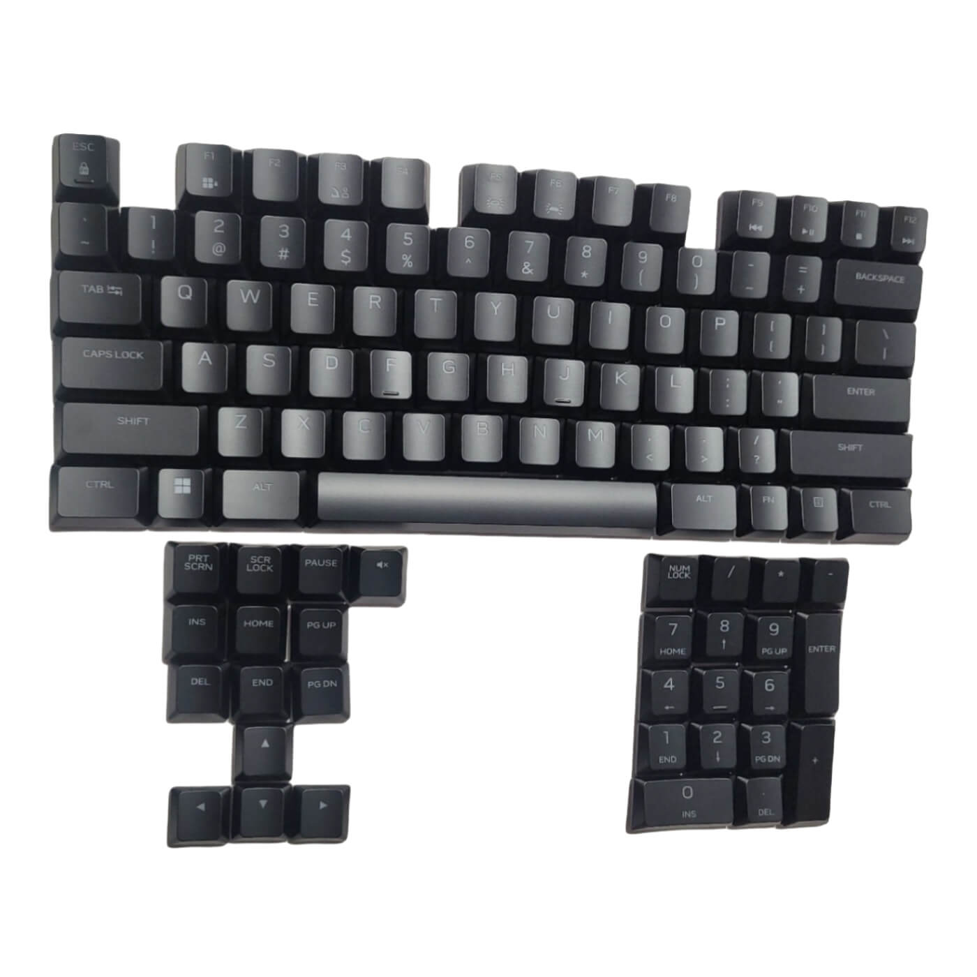 Alienware AW510K Keycaps Replacement Keycap Set, English (US), Black