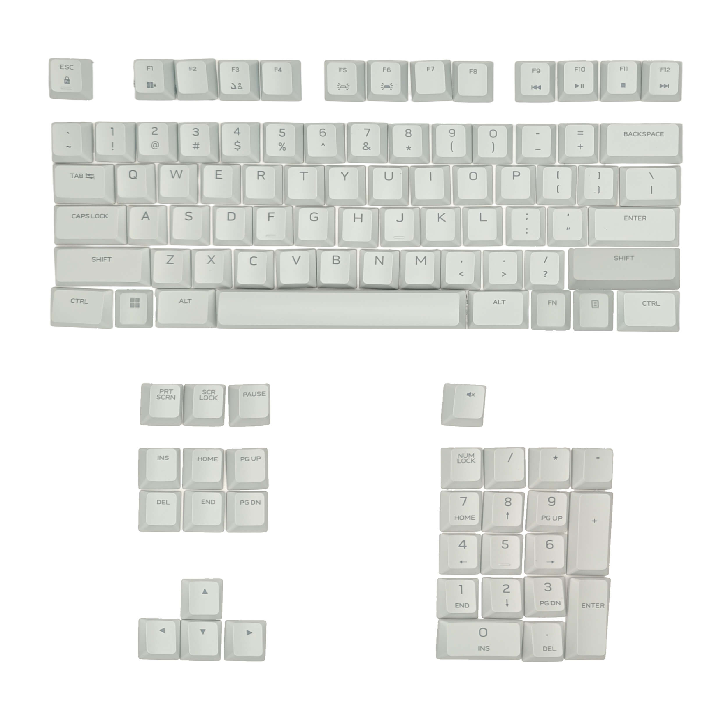 Alienware AW510K Keycaps Replacement Keycap Set, English (US)