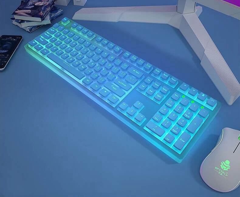 KeycapGuru OEM Pudding Keycap Set - PBT+PC, 129 Keys