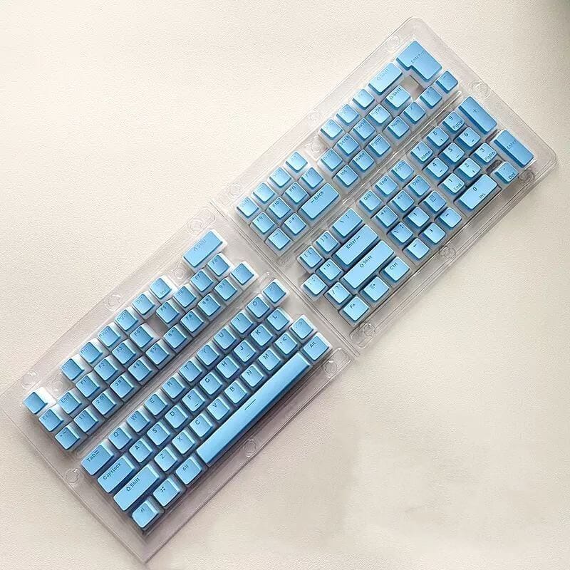 KeycapGuru OEM Pudding Keycap Set - PBT+PC, 129 Keys