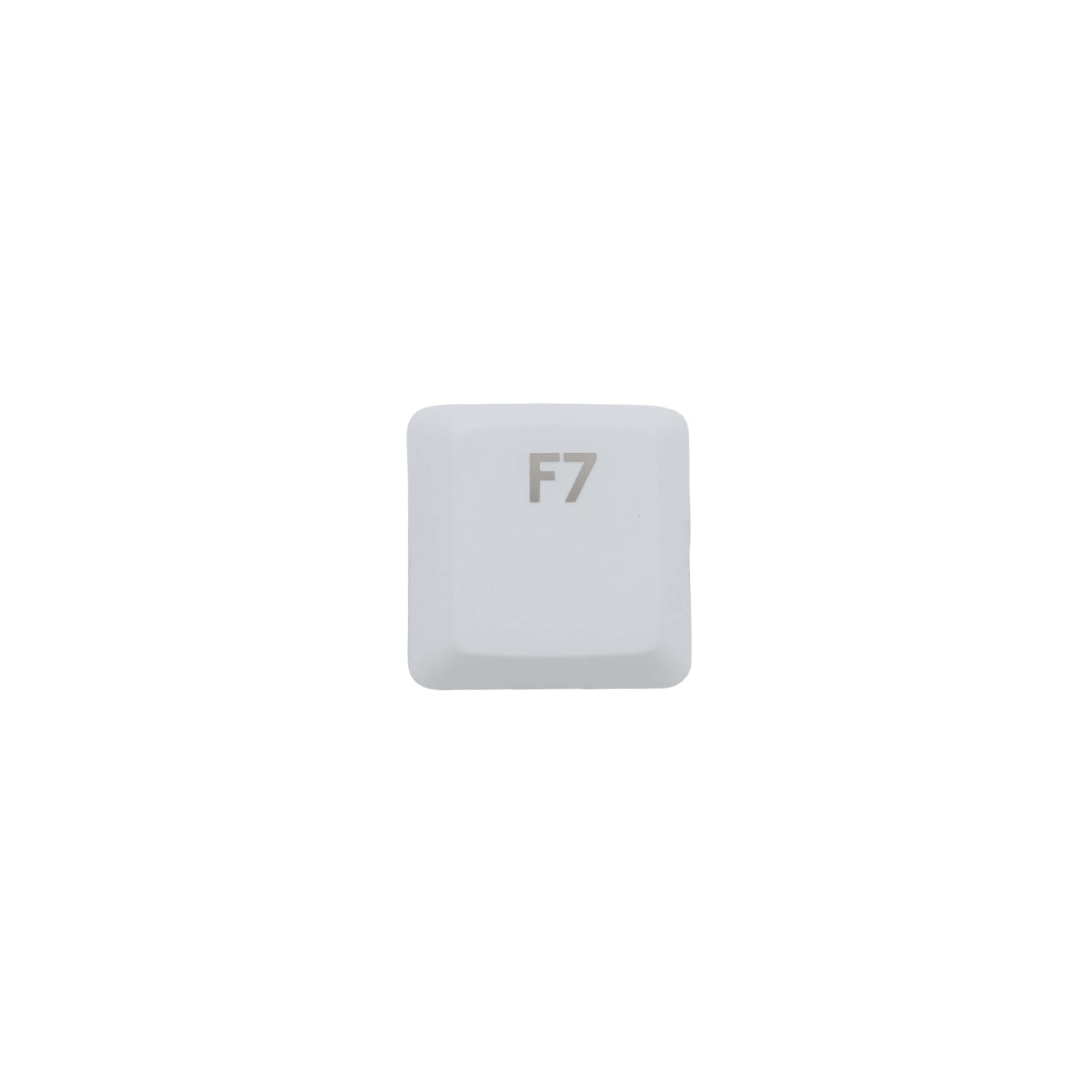 KeycapGuru "F7" Replacement Keycap for Logitech G915 / G913 / G815 / G813 Low Profile Mechanical Keyboards, White