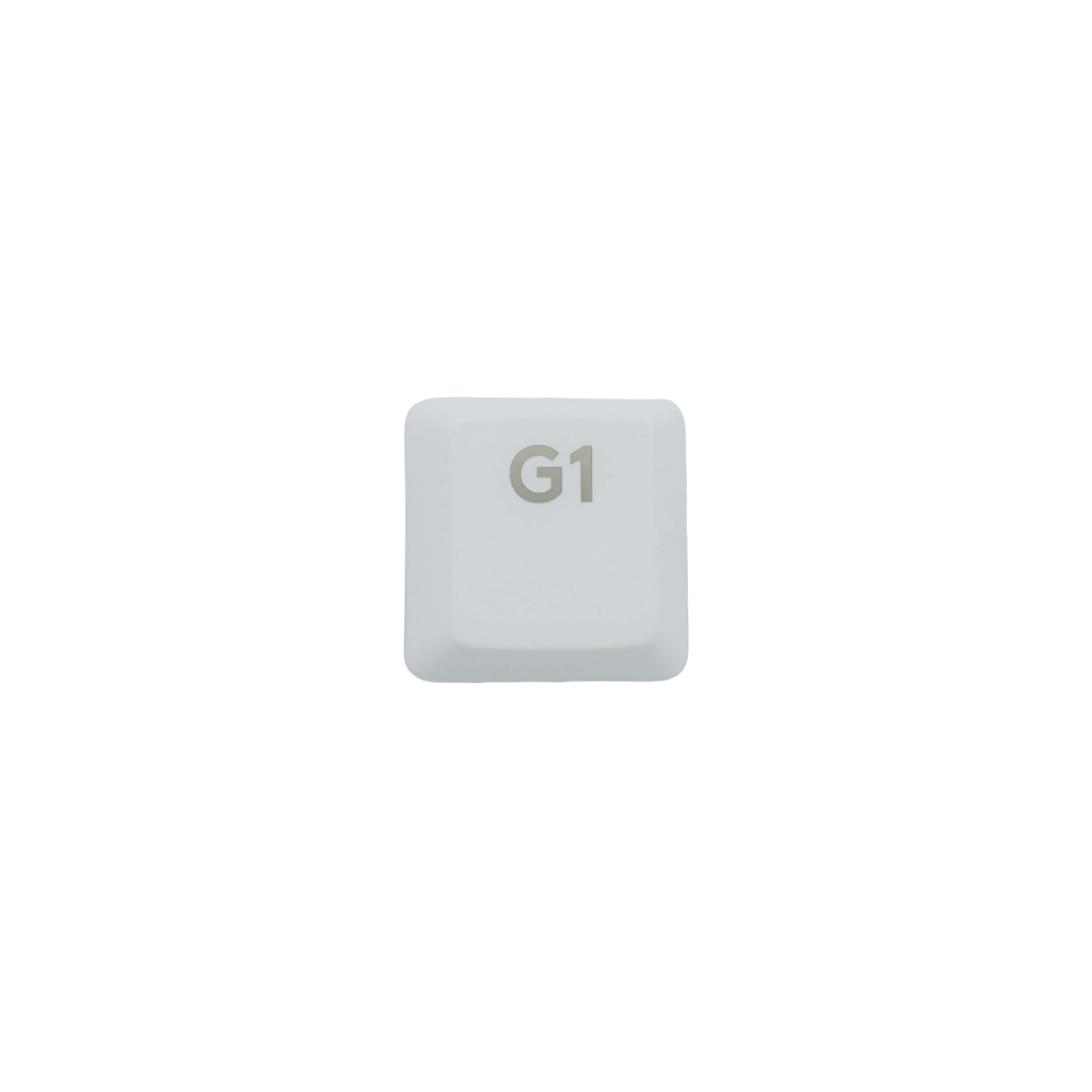 KeycapGuru "G1" Replacement Keycap for Logitech G915 / G913 / G815 / G813 Low Profile Mechanical Keyboards, White