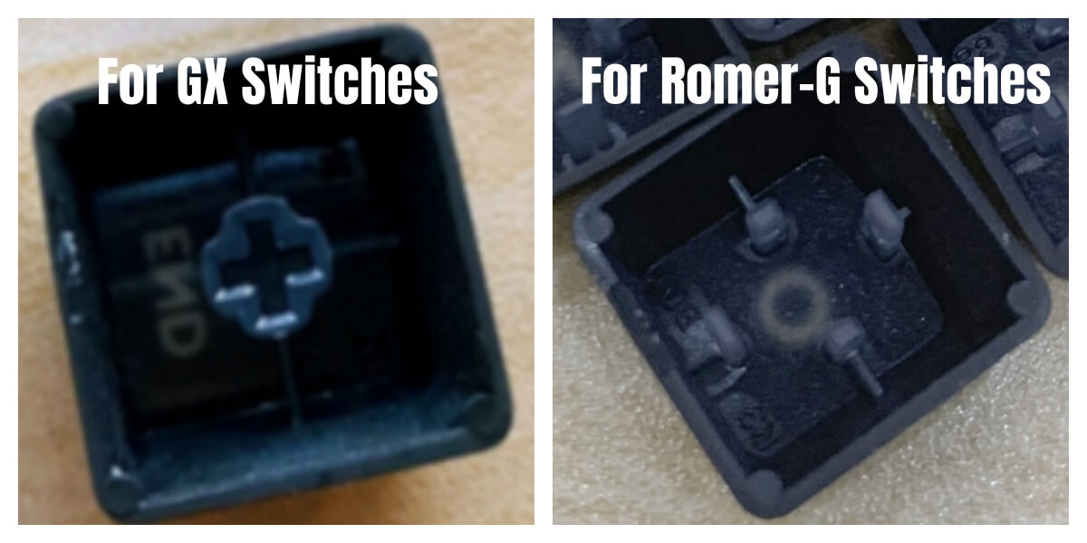 Logitech G512 Keycaps Replacement Keycap Set, Romer-G / GX Switches