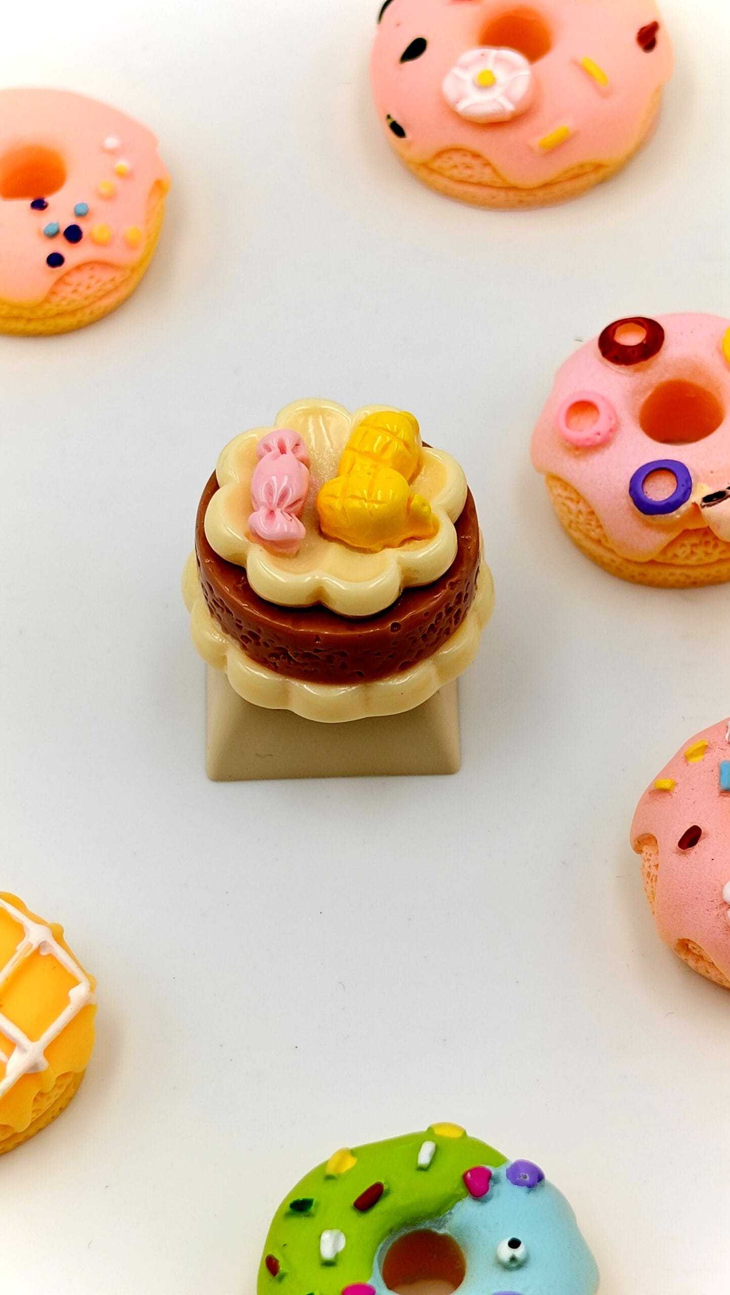 KeycapGuru Chocalate Cake Artisan Keycap