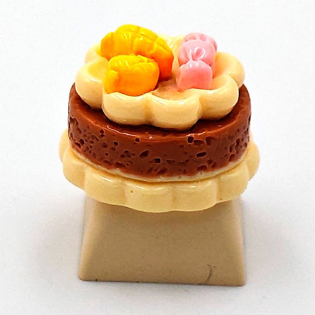 KeycapGuru Chocalate Cake Artisan Keycap