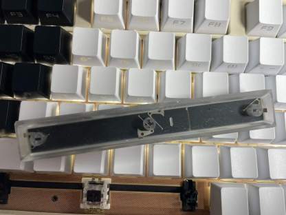 KeycapGuru Circuit Board Translucent Resin Artisan Keycap - Black, OEM R1, 6.25U