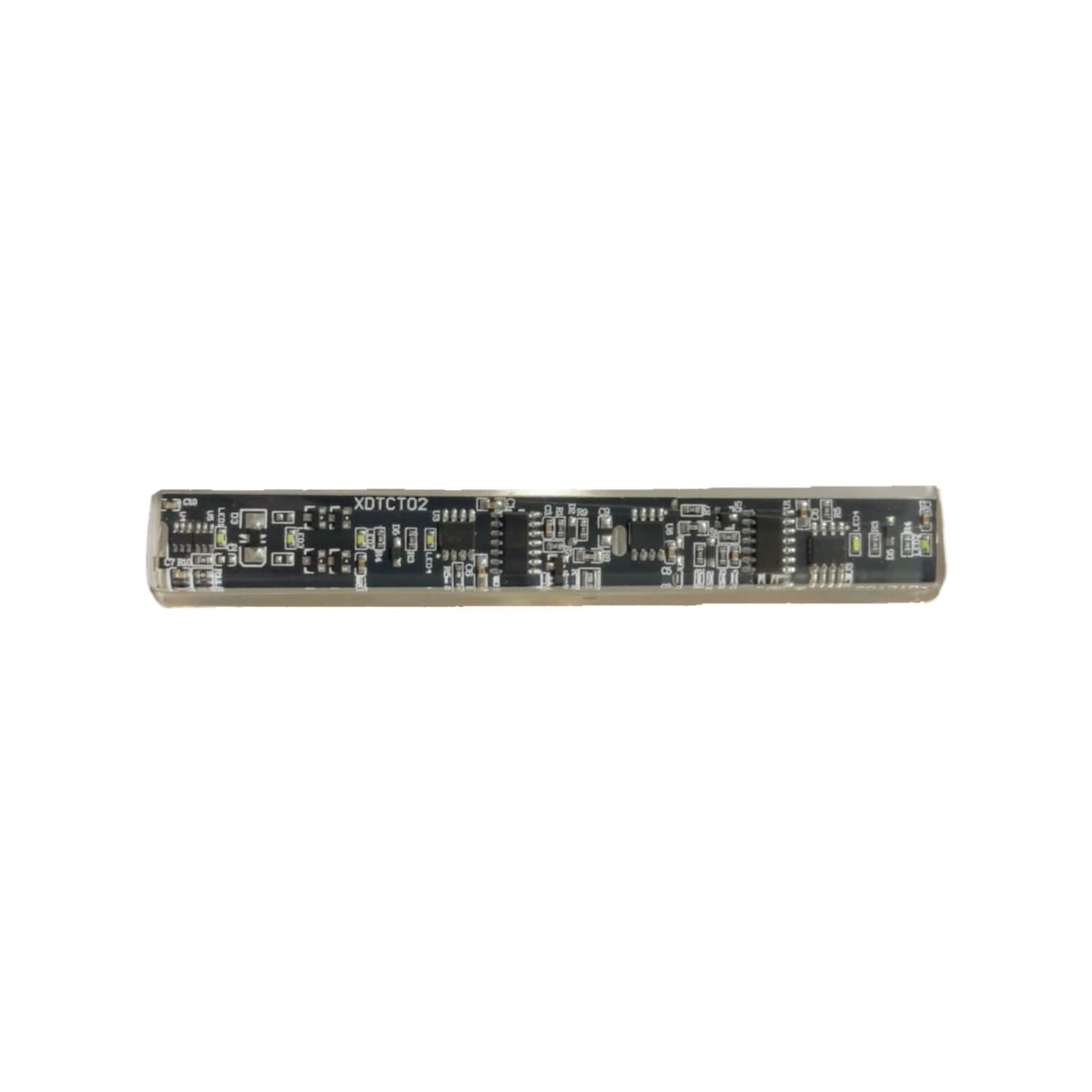 KeycapGuru Circuit Board Translucent Resin Artisan Keycap - Black, OEM R1, 6.25U