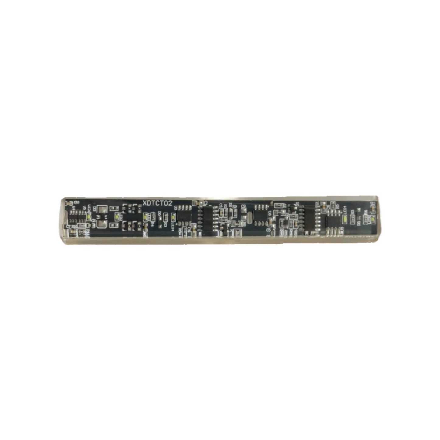KeycapGuru Circuit Board Translucent Resin Artisan Keycap - Black, OEM R1, 6.25U