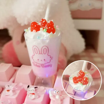 KeycapGuru Ice Cream Bubble Tea Artisan Keycap