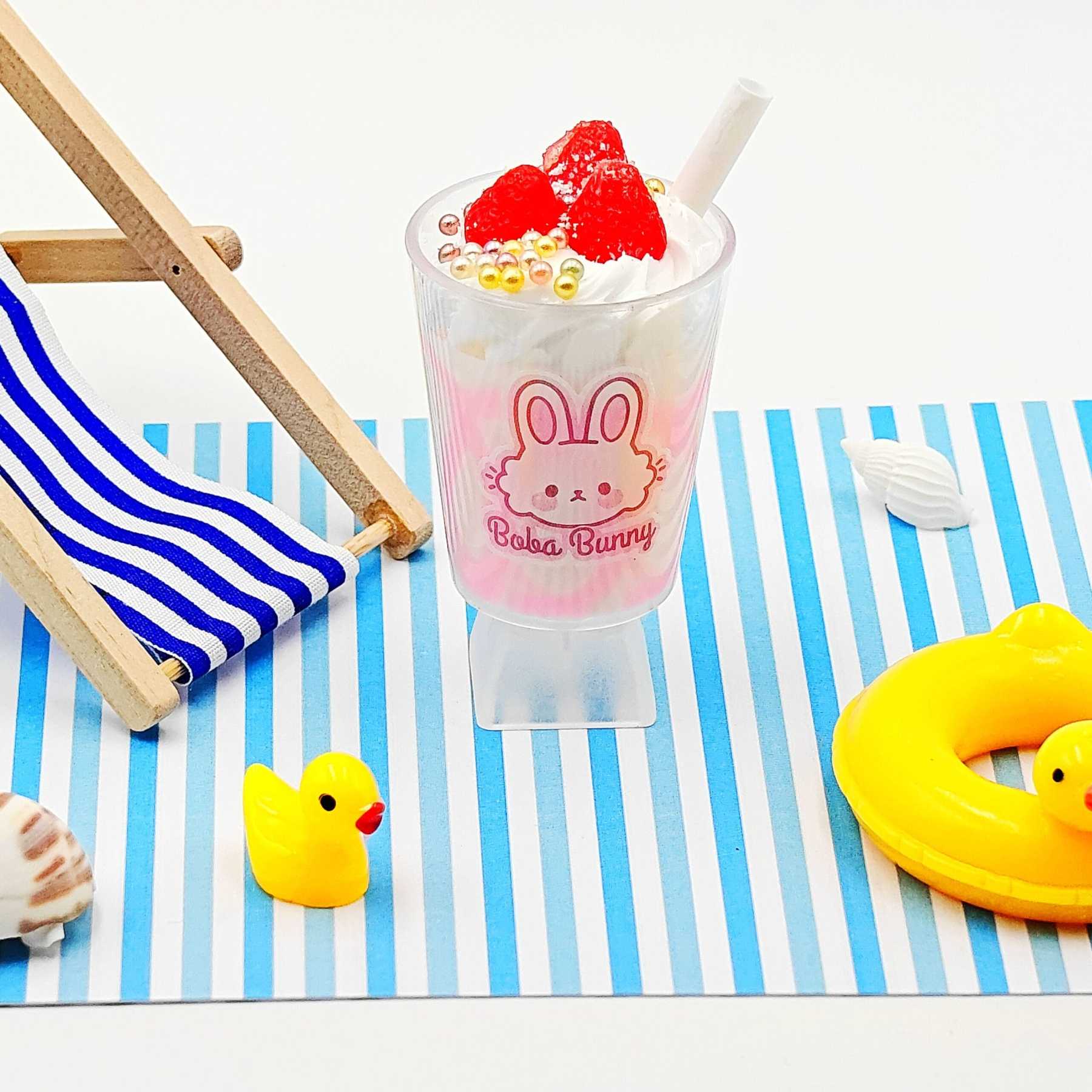 KeycapGuru Ice Cream Bubble Tea Artisan Keycap