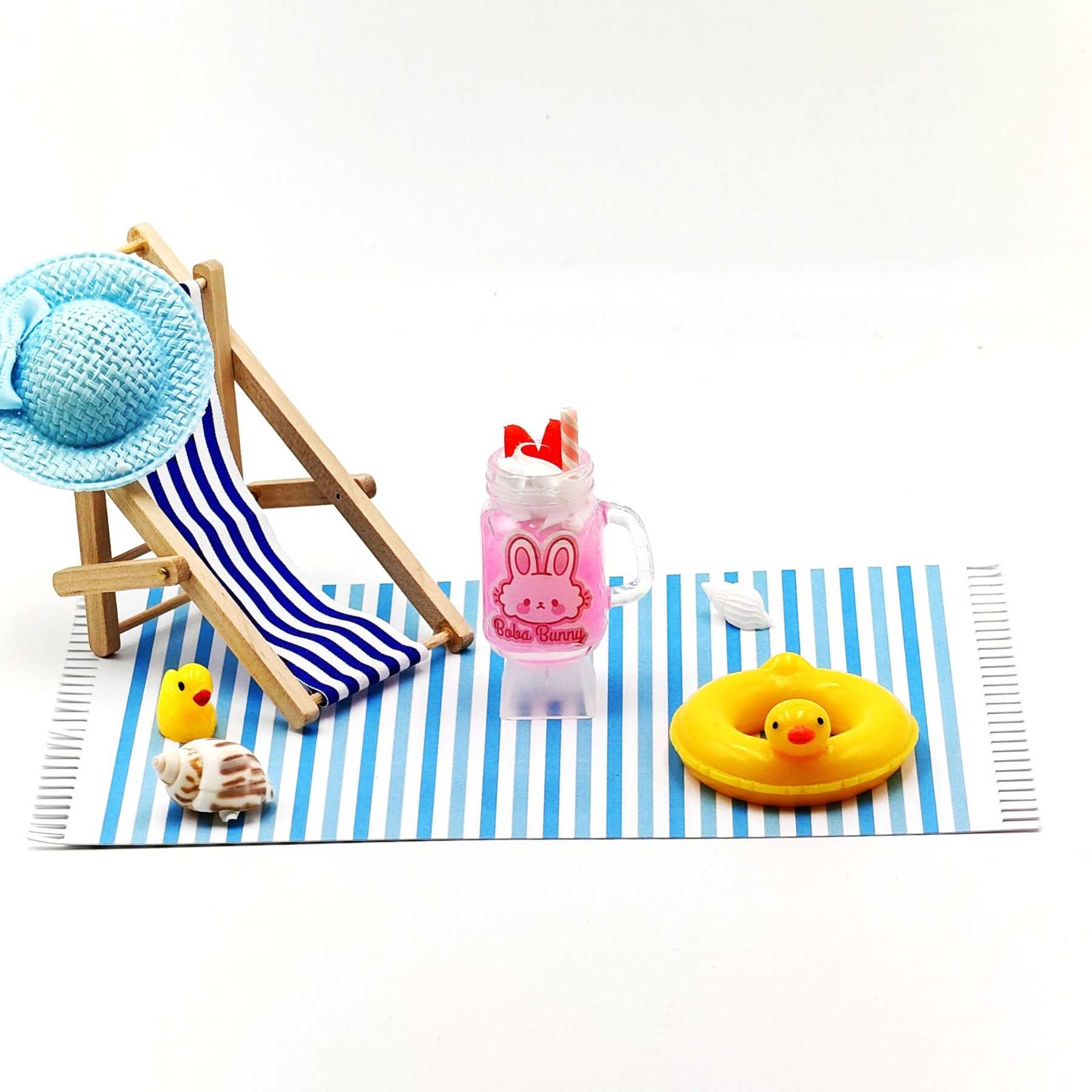 KeycapGuru Ice Cream Drink with Mason Jar Artisan Keycap