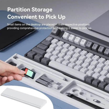 KeycapGuru Keyboard Wrist Rest with Storage Space