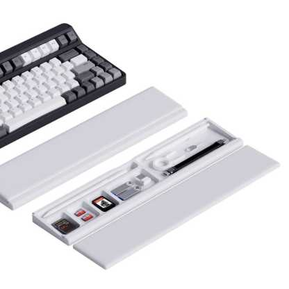 KeycapGuru Keyboard Wrist Rest with Storage Space