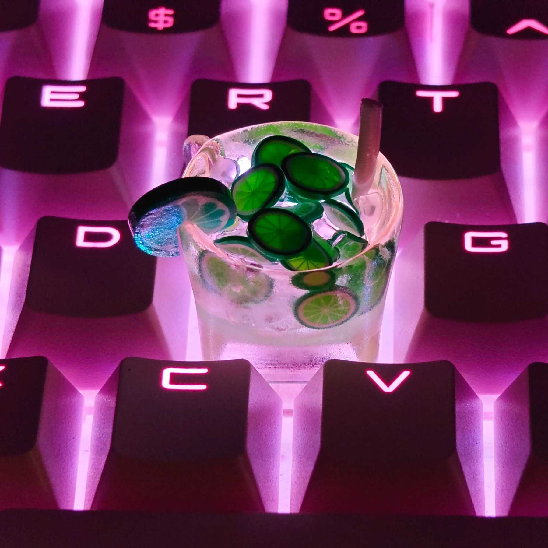 KeycapGuru Lime Lemonade Artisan Keycap