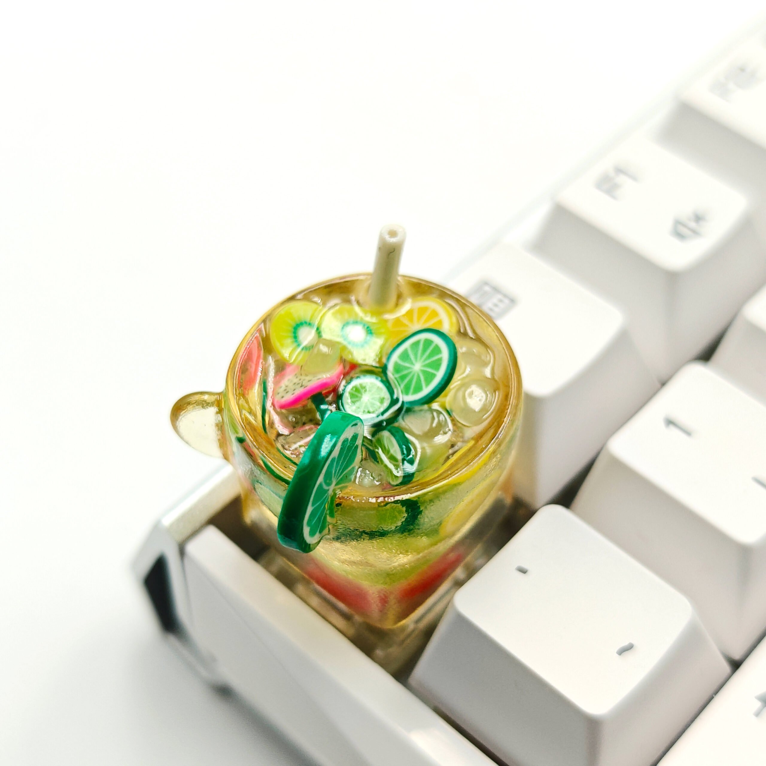KeycapGuru Mixed Fruit Lemonade Tea Artisan Keycap