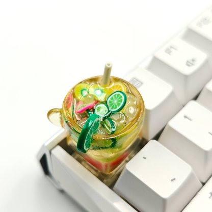 KeycapGuru Mixed Fruit Lemonade Tea Artisan Keycap