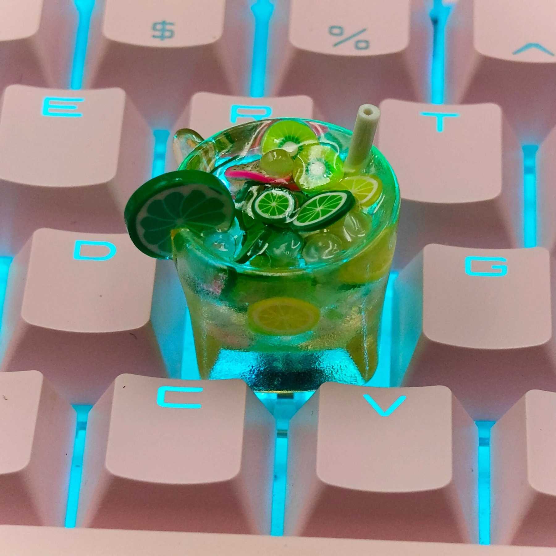 KeycapGuru Mixed Fruit Lemonade Tea Artisan Keycap