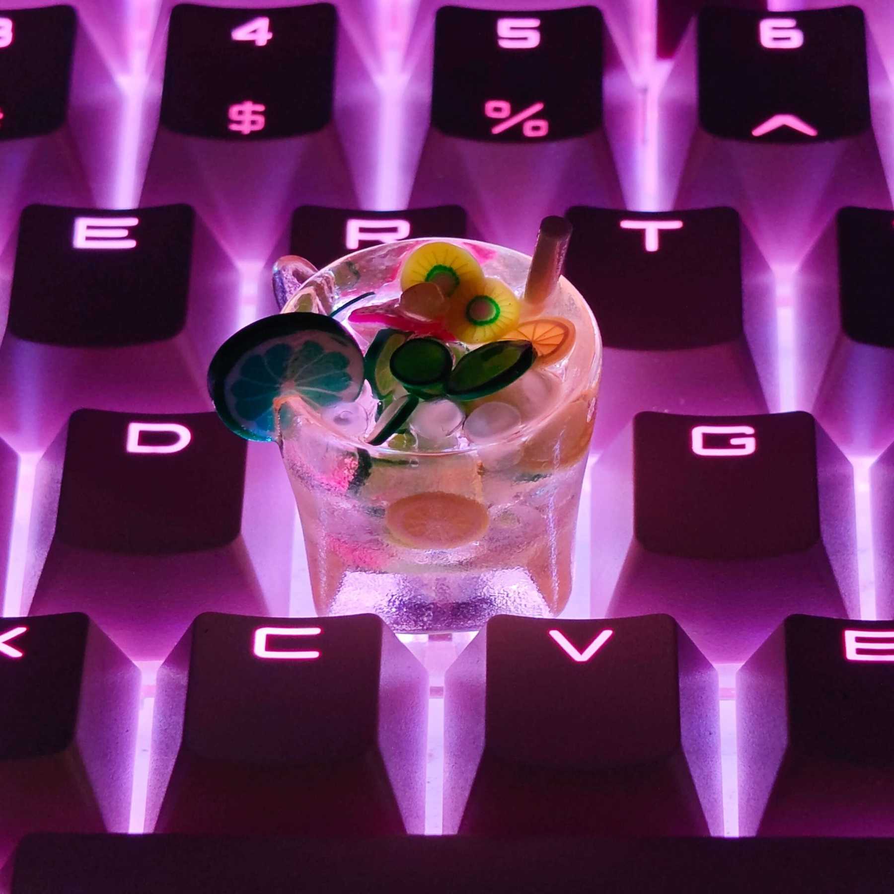 KeycapGuru Mixed Fruit Lemonade Tea Artisan Keycap