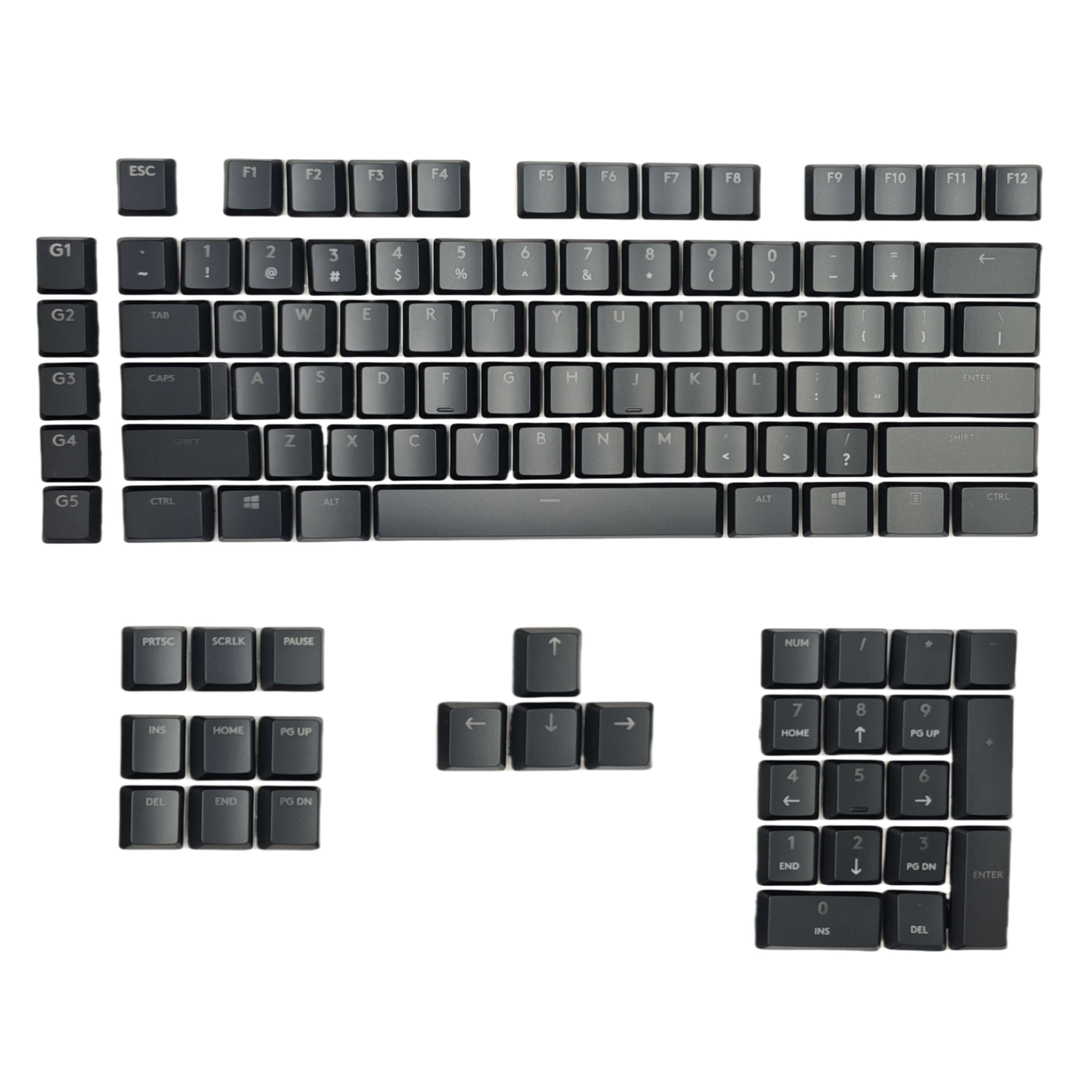 Logitech G915 Keycaps Replacement Keycap Set, ANSI, English (US), Full Size