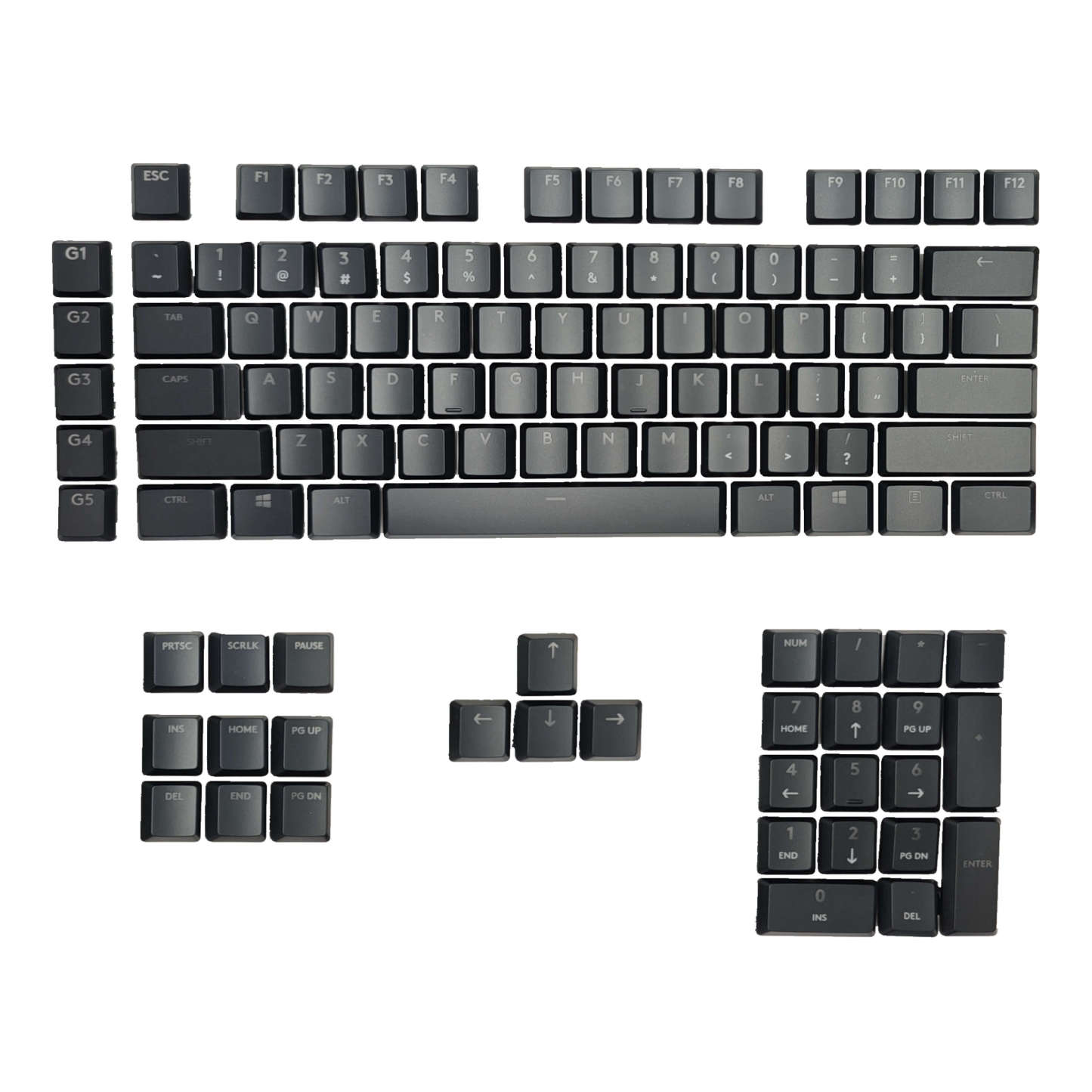Logitech G815 Keycaps Replacement Keycap Set, English (US)