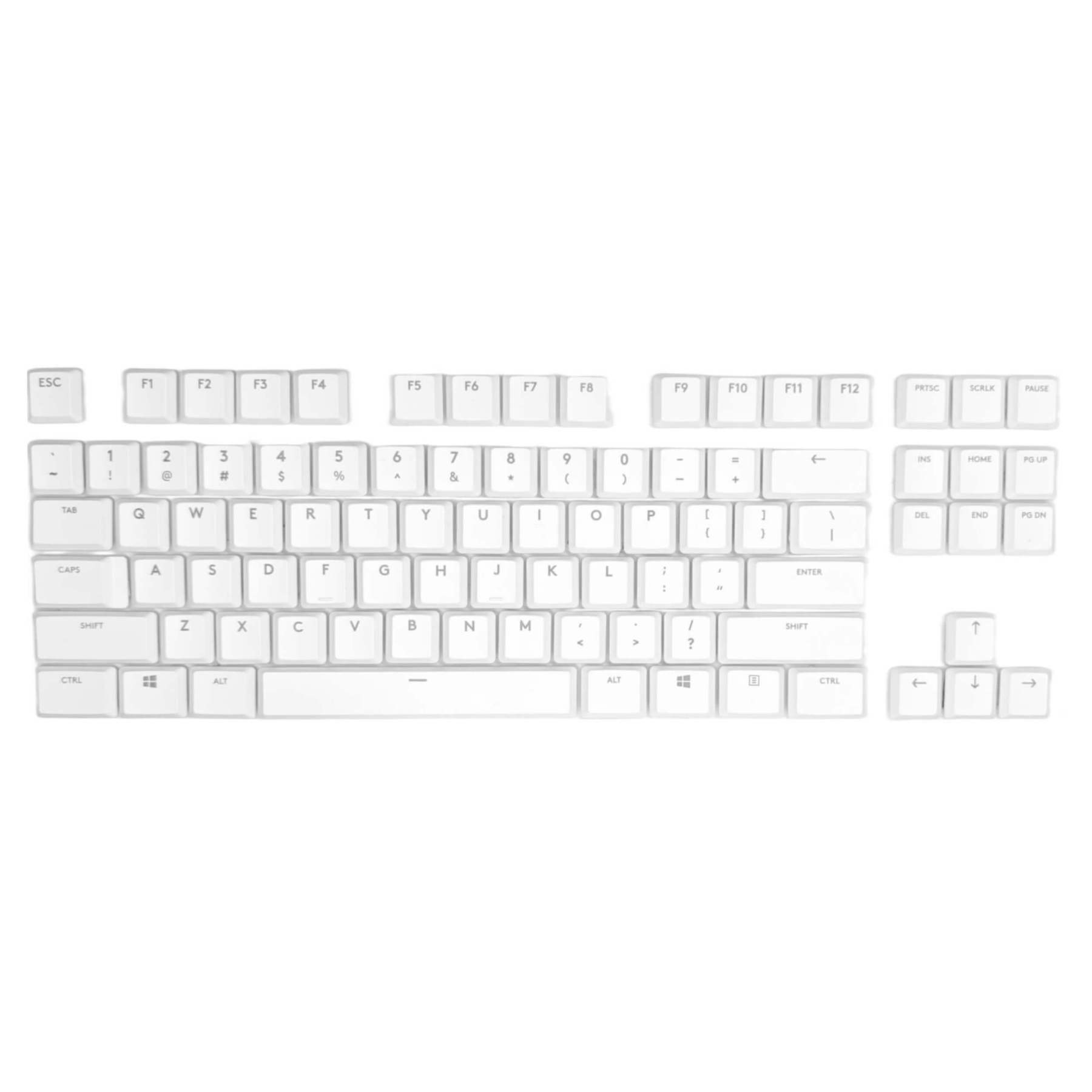 Logitech G915 TKL Keycaps Replacement Keycap Set, 87 Keys, English (US)