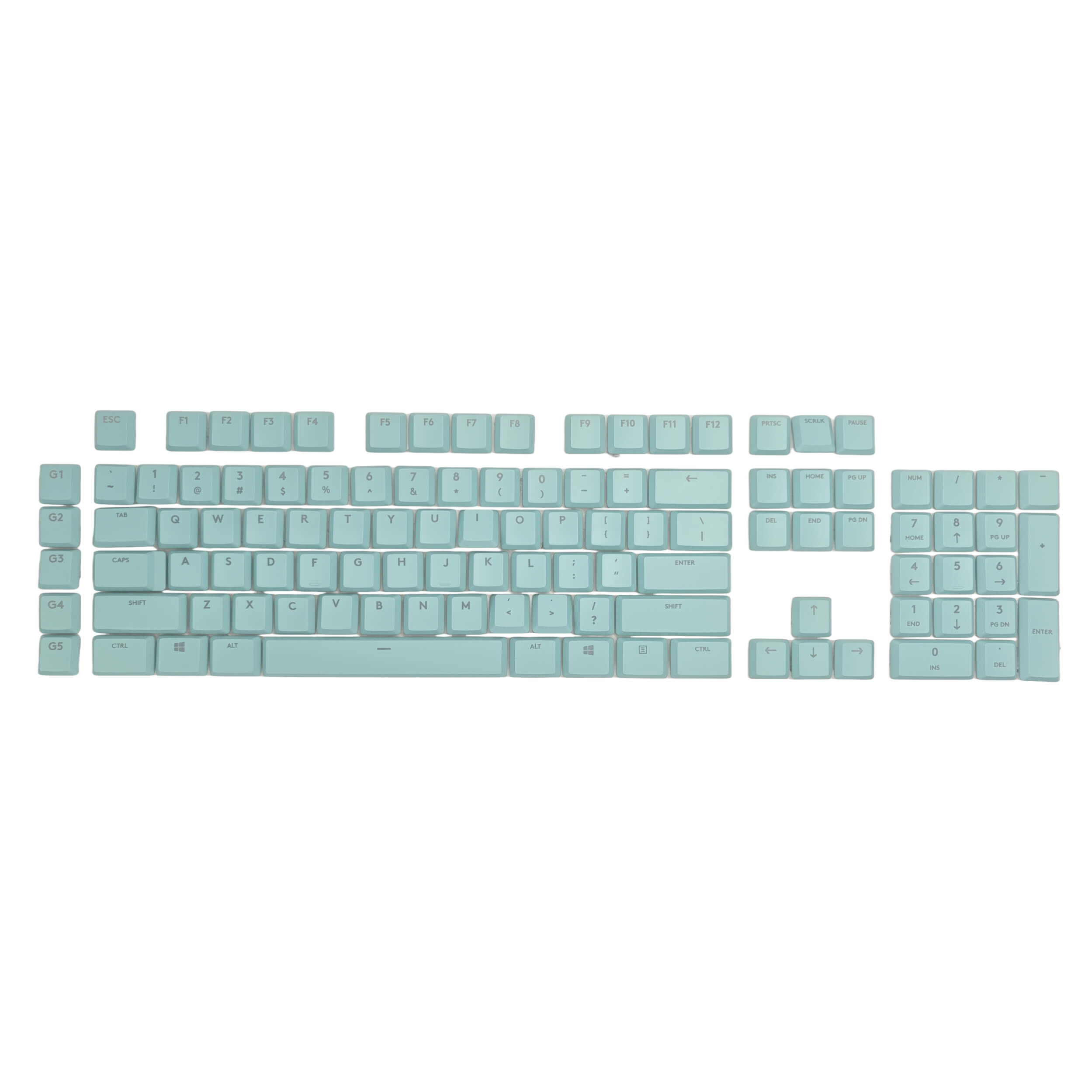 Logitech G915 Keycaps Replacement Keycap Set - ABS / PBT / PC, ANSI / ISO