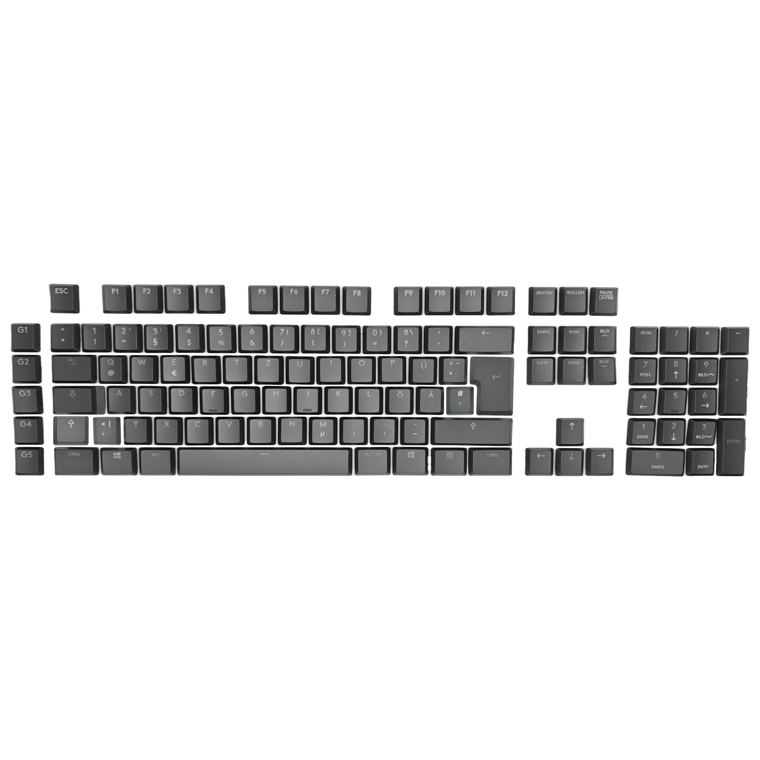 Logitech G915 Keycaps Replacement Keycap Set, ANSI, English (US), Full Size