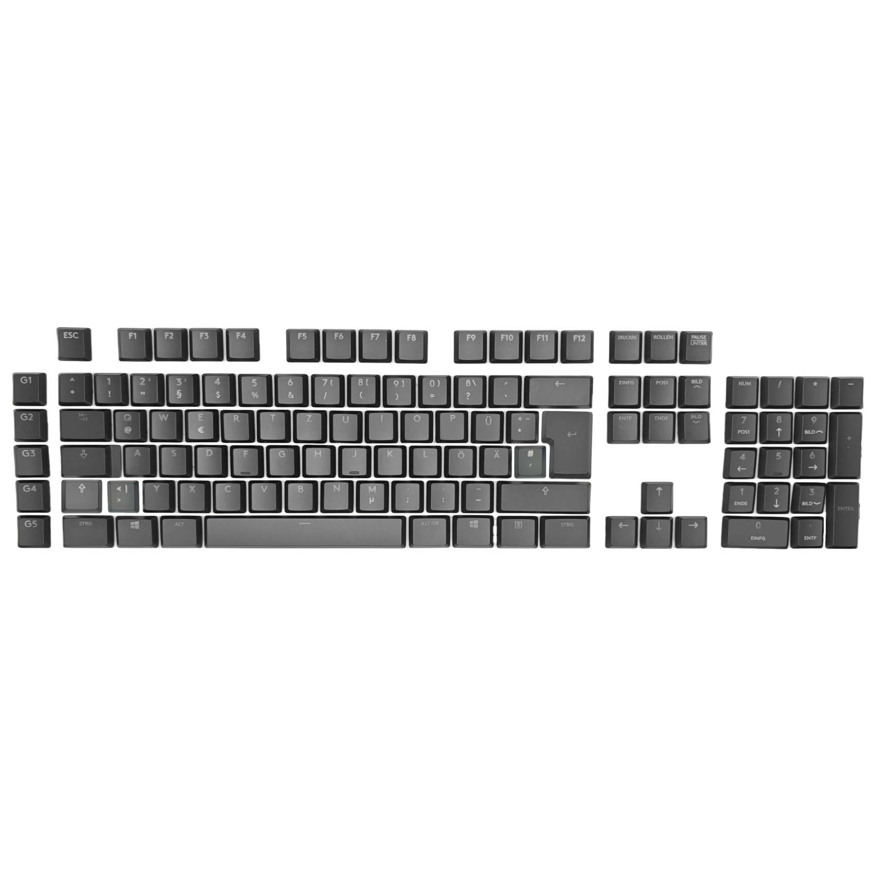 Logitech G915 Keycaps Replacement Keycap Set, ANSI, English (US), Full Size