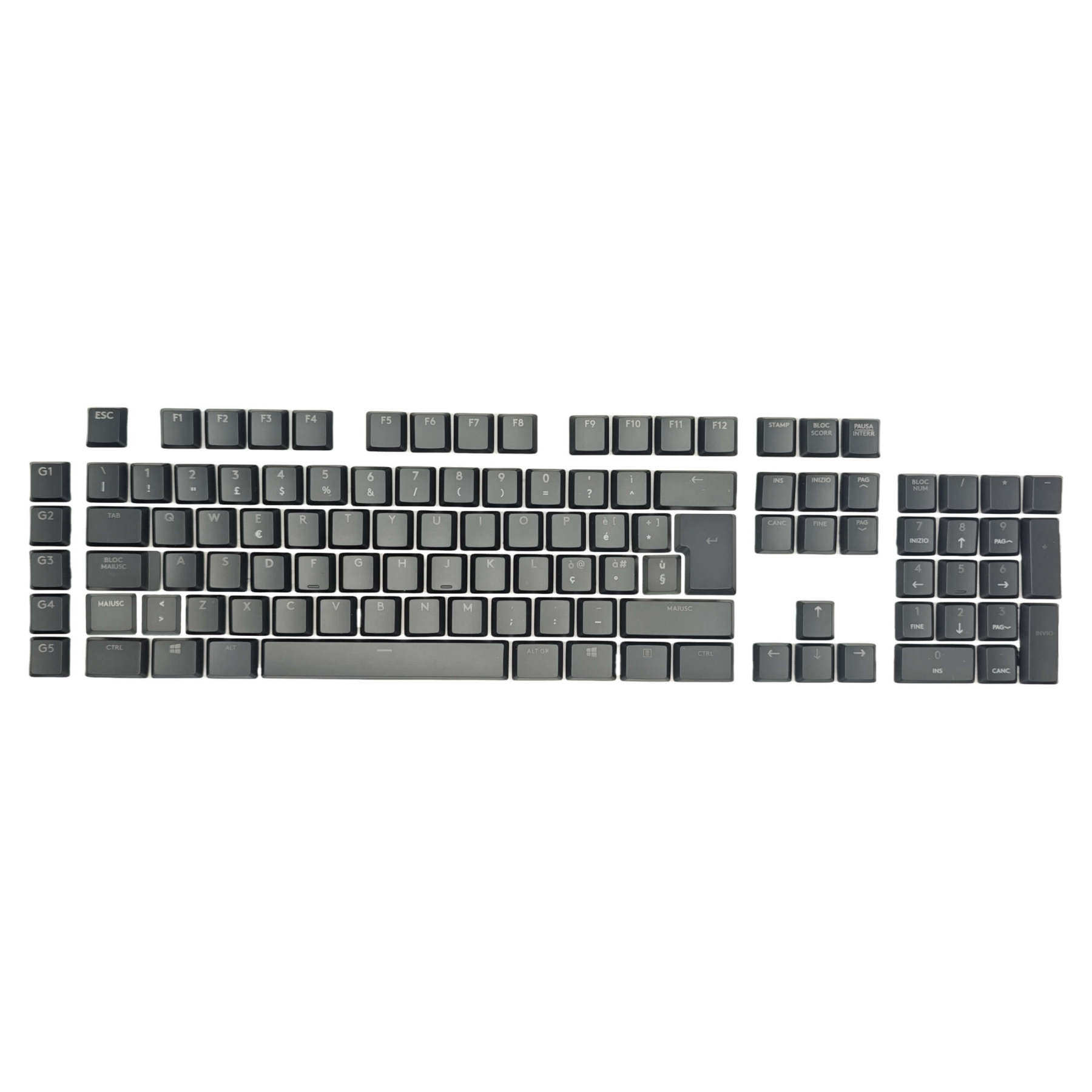 Logitech G915 Keycaps Replacement Keycap Set, ANSI, English (US), Full Size