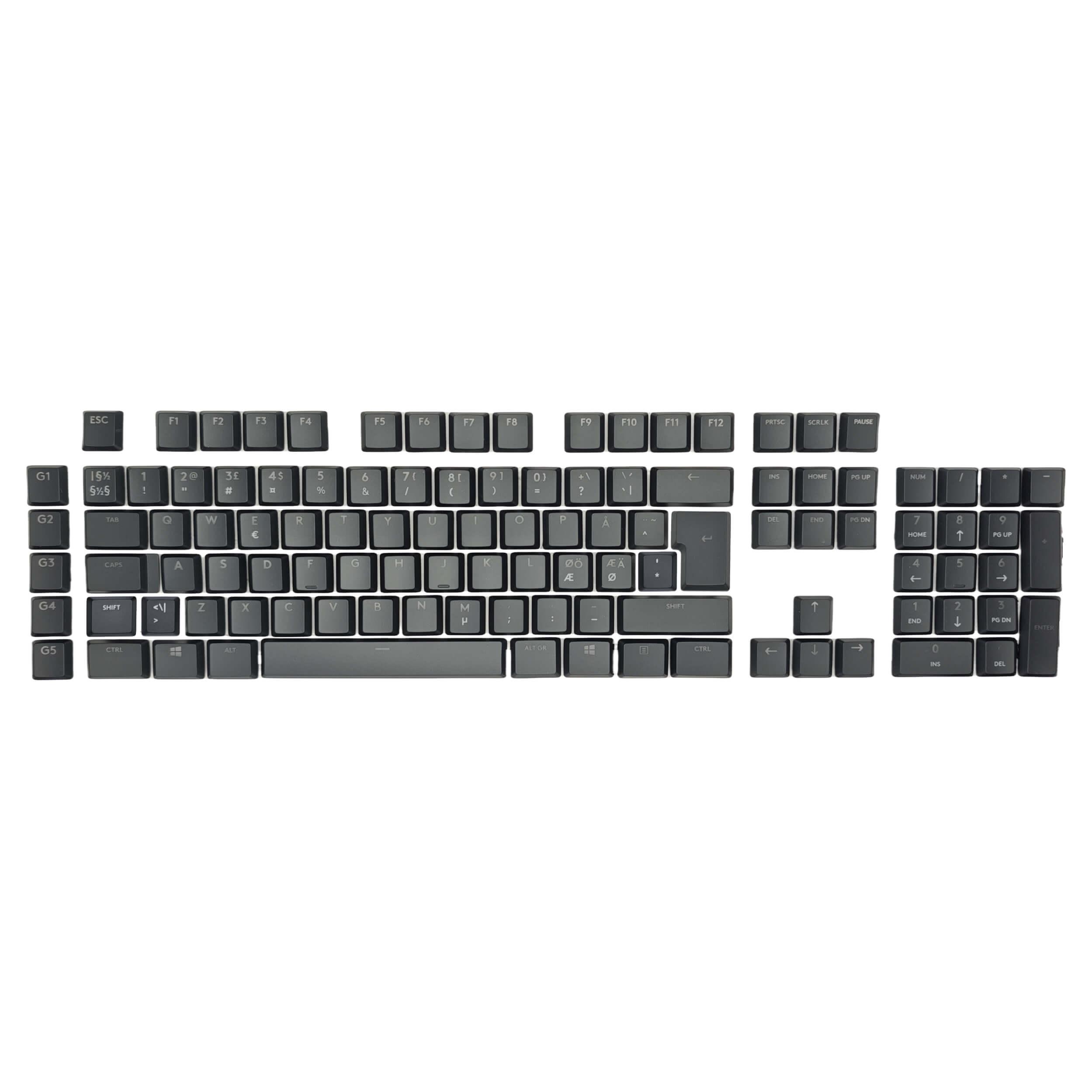Logitech G915 Keycaps Replacement Keycap Set, ANSI, English (US), Full Size