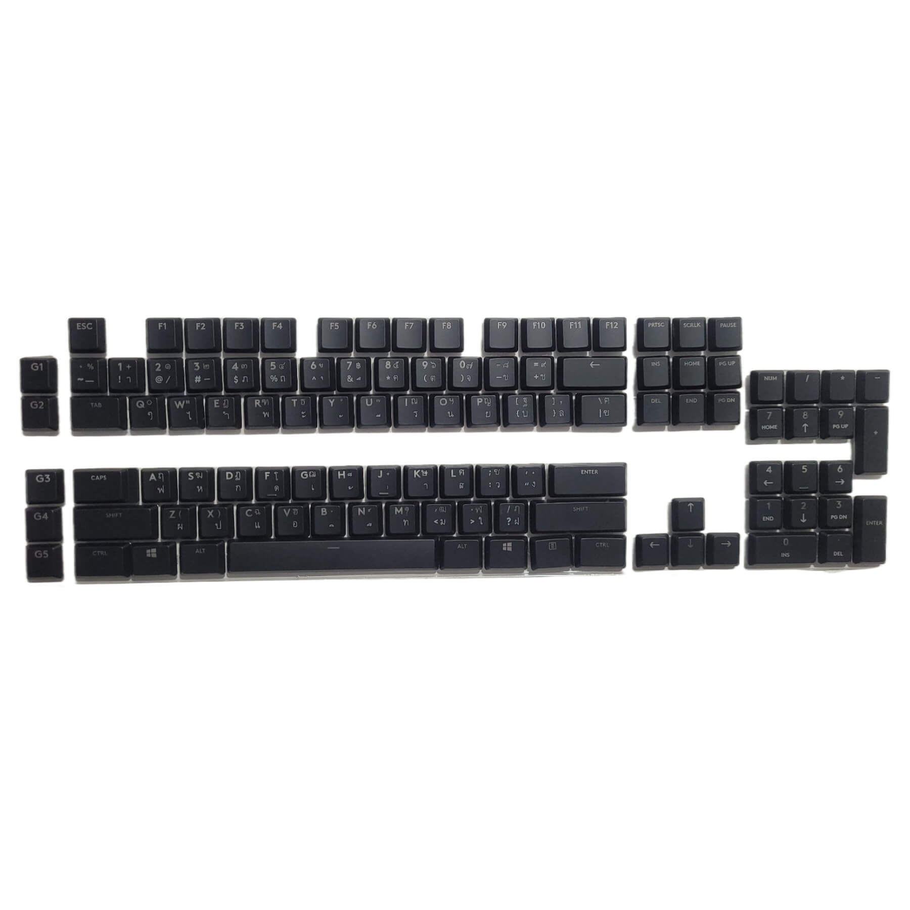 Logitech G915 Keycaps Replacement Keycap Set, ANSI, English (US), Full Size
