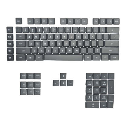 Logitech G913 Keycaps Replacement Keycap Set, ANSI, English (US), Full Size