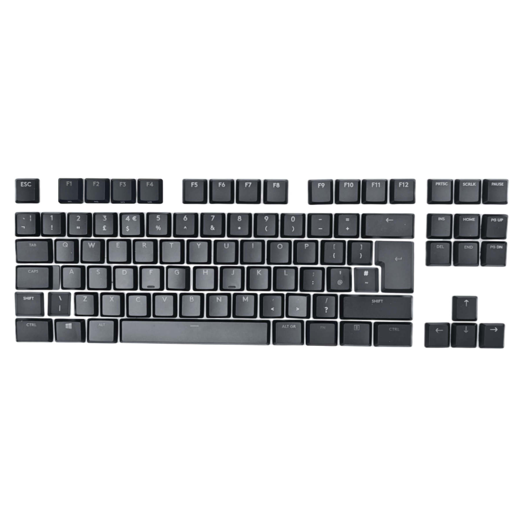 Logitech G915 TKL Keycaps Replacement Keycap Set, 87 Keys, English (US)