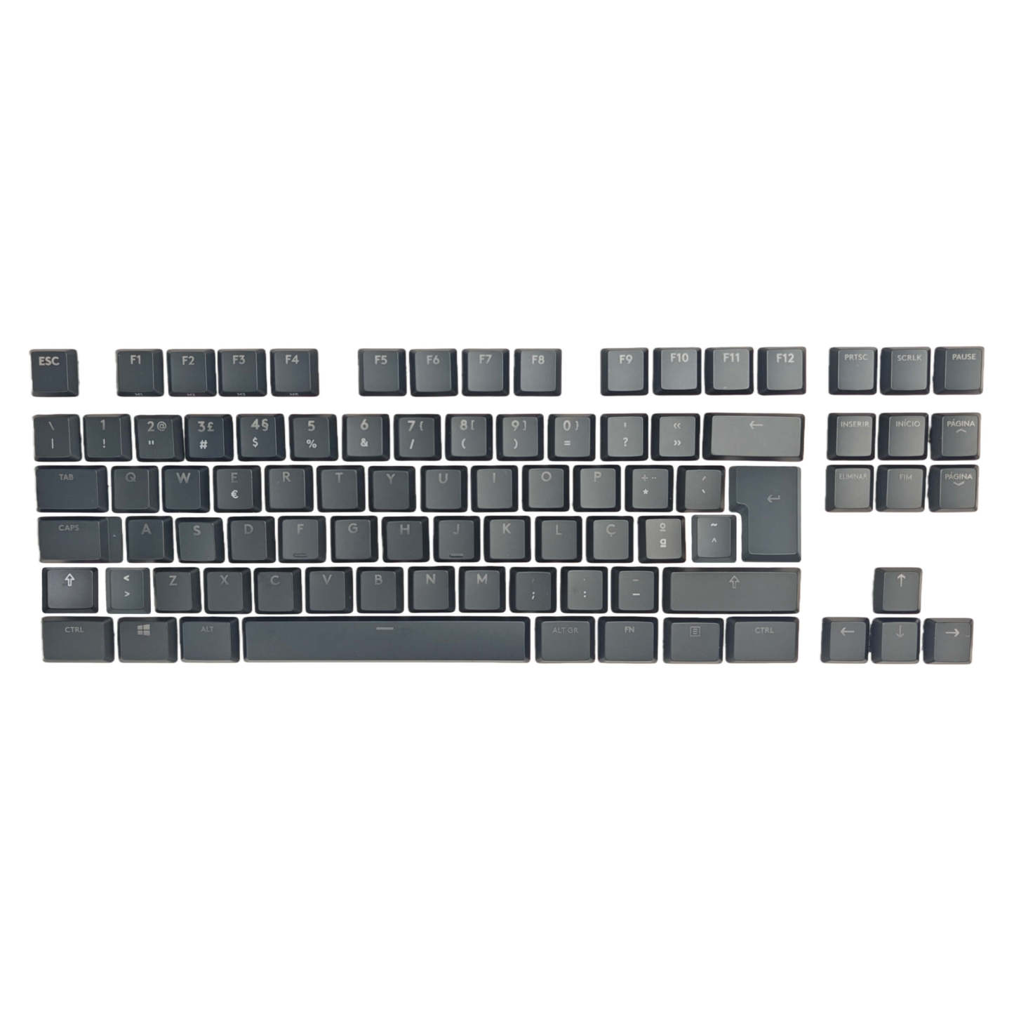 Logitech G915 TKL Keycaps Replacement Keycap Set - ABS / PBT / PC, ANSI / ISO