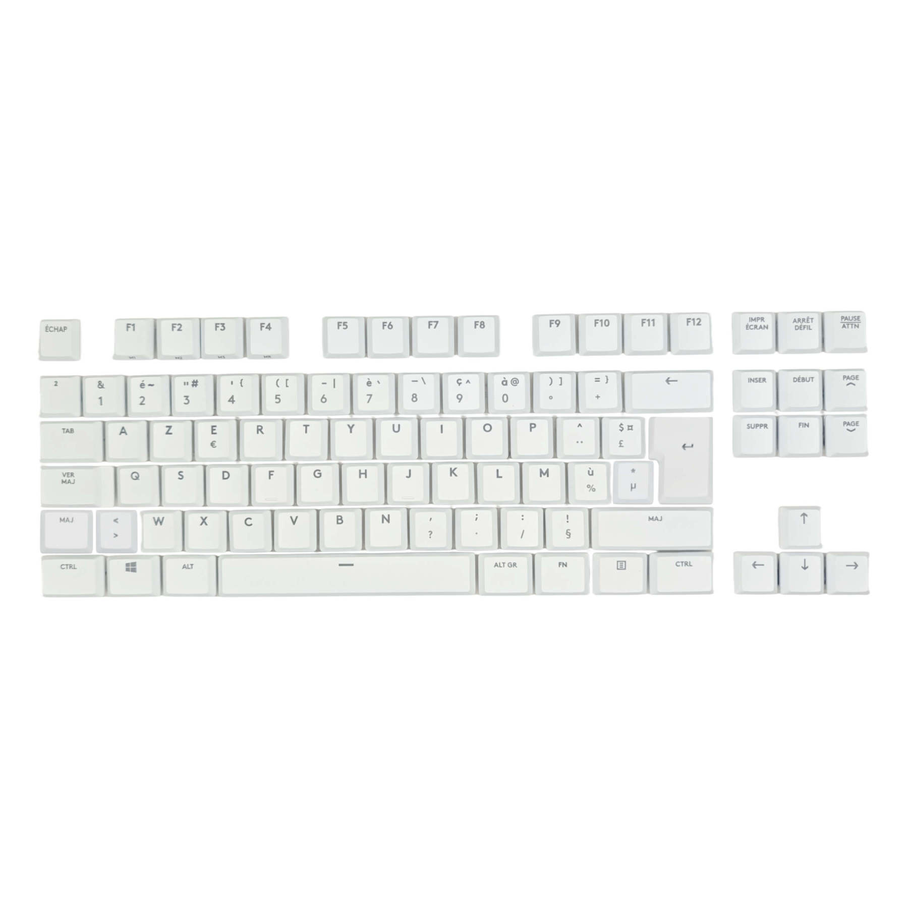 Logitech G915 TKL Keycaps Replacement Keycap Set - ABS / PBT / PC, ANSI / ISO