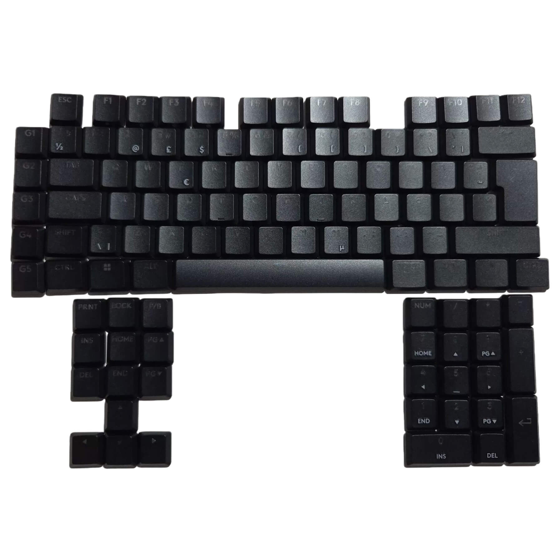 Logitech G915 X / G915 X LIGHTSPEED Keycaps Replacement Keycap Set, Full Size, English (US), PBT
