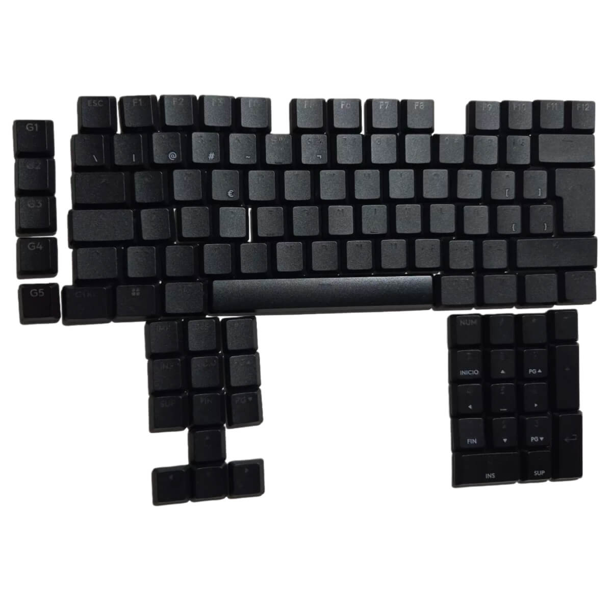 Logitech G915 X / G915 X LIGHTSPEED Keycaps Replacement Keycap Set, Full Size, English (US), PBT