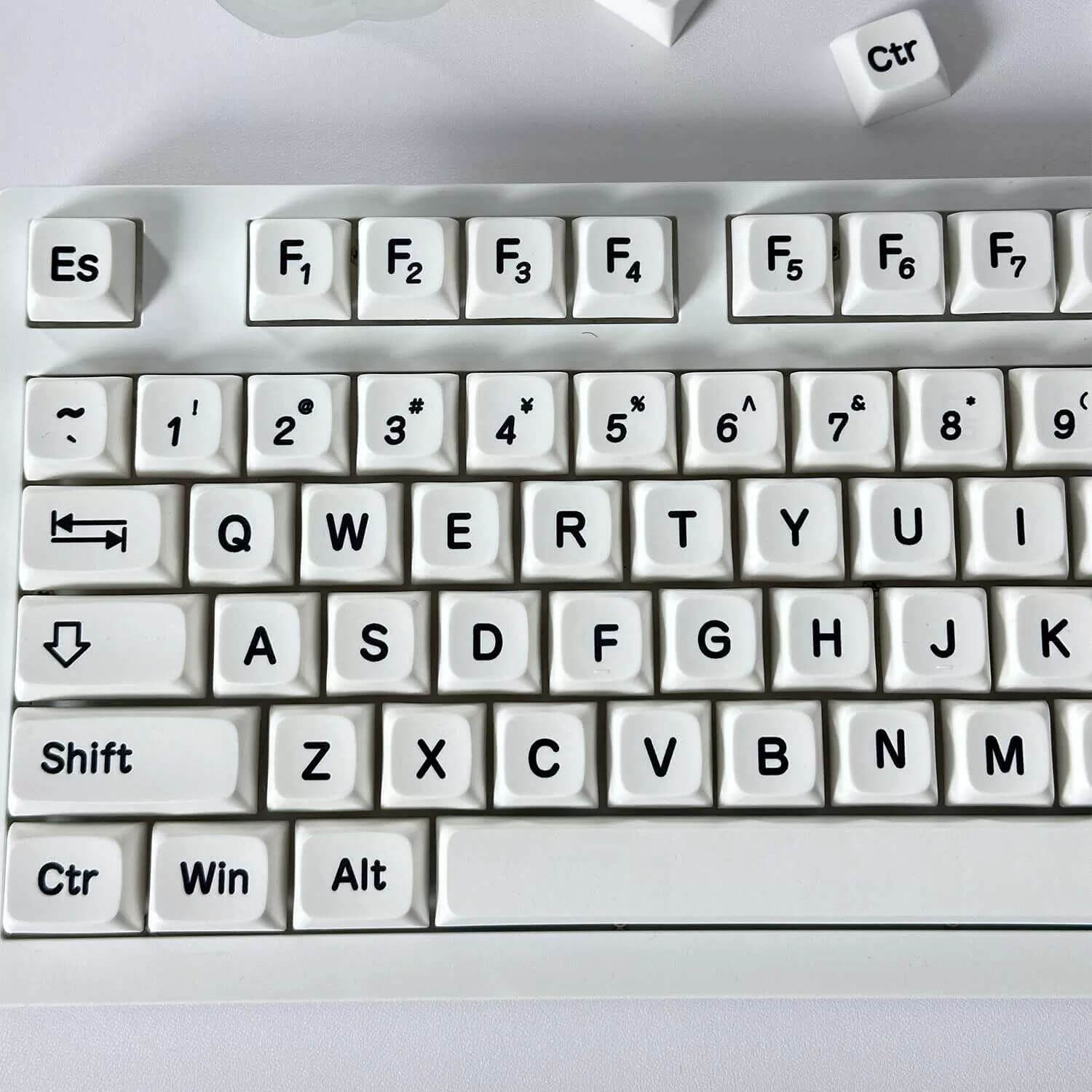 KeycapGuru Minimalism MOA Keycap Sets - PBT, 113 Keys
