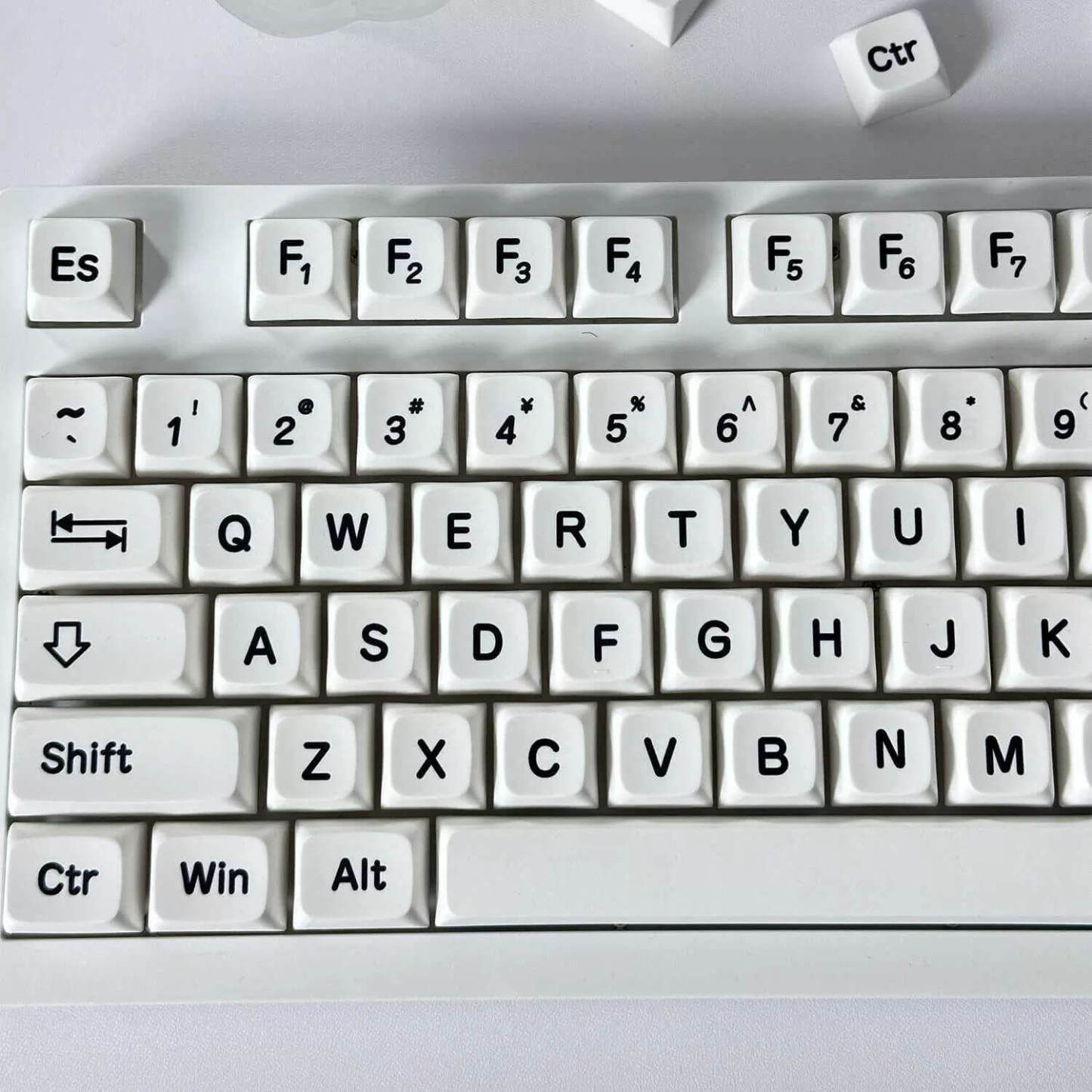 KeycapGuru Minimalism MOA Keycap Sets - PBT, 113 Keys