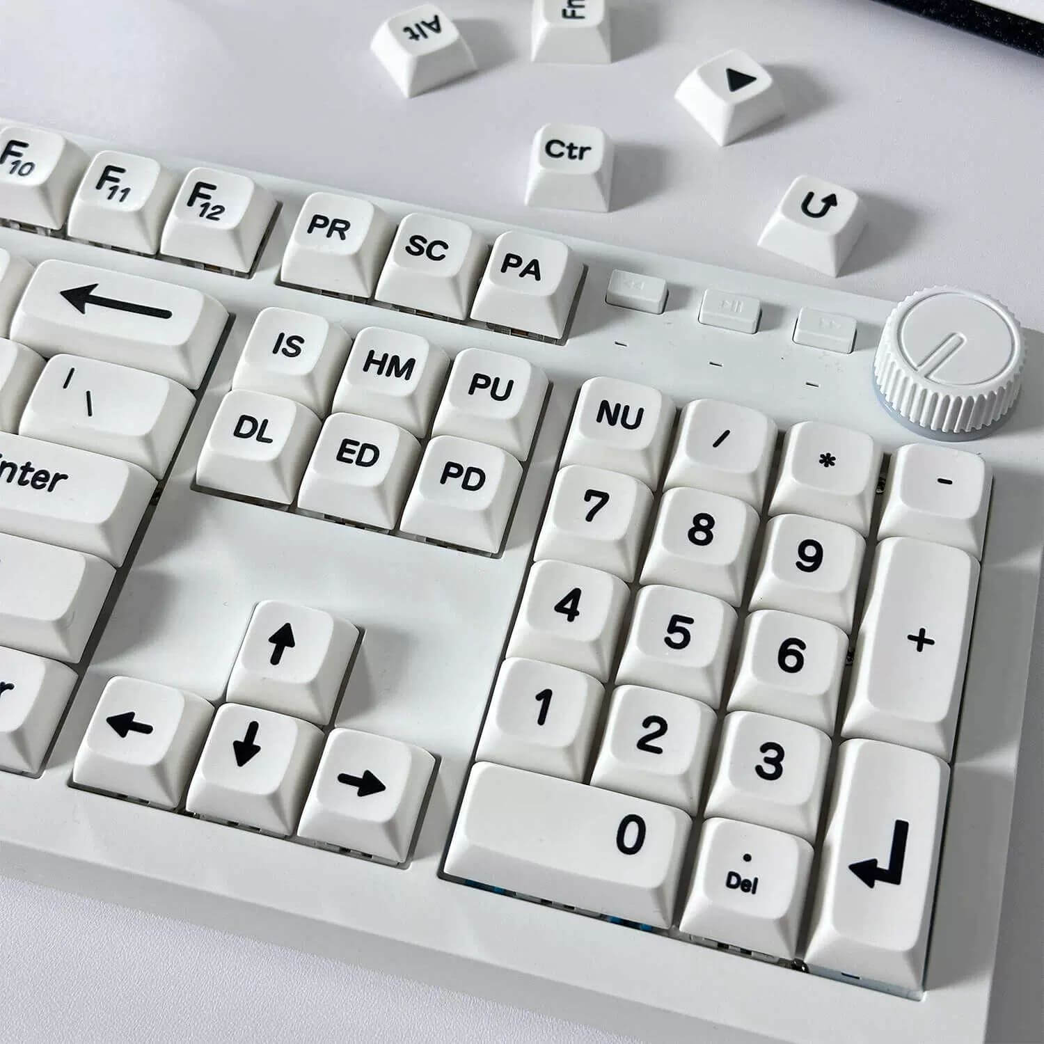 KeycapGuru Minimalism MOA Keycap Sets - PBT, 113 Keys