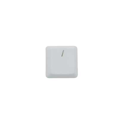 KeycapGuru "Num /" Replacement Keycap for Logitech G915 / G915 X / G915 X LIGHTSPEED / G913 / G815 / G813 Low Profile Mechanical Keyboards, White
