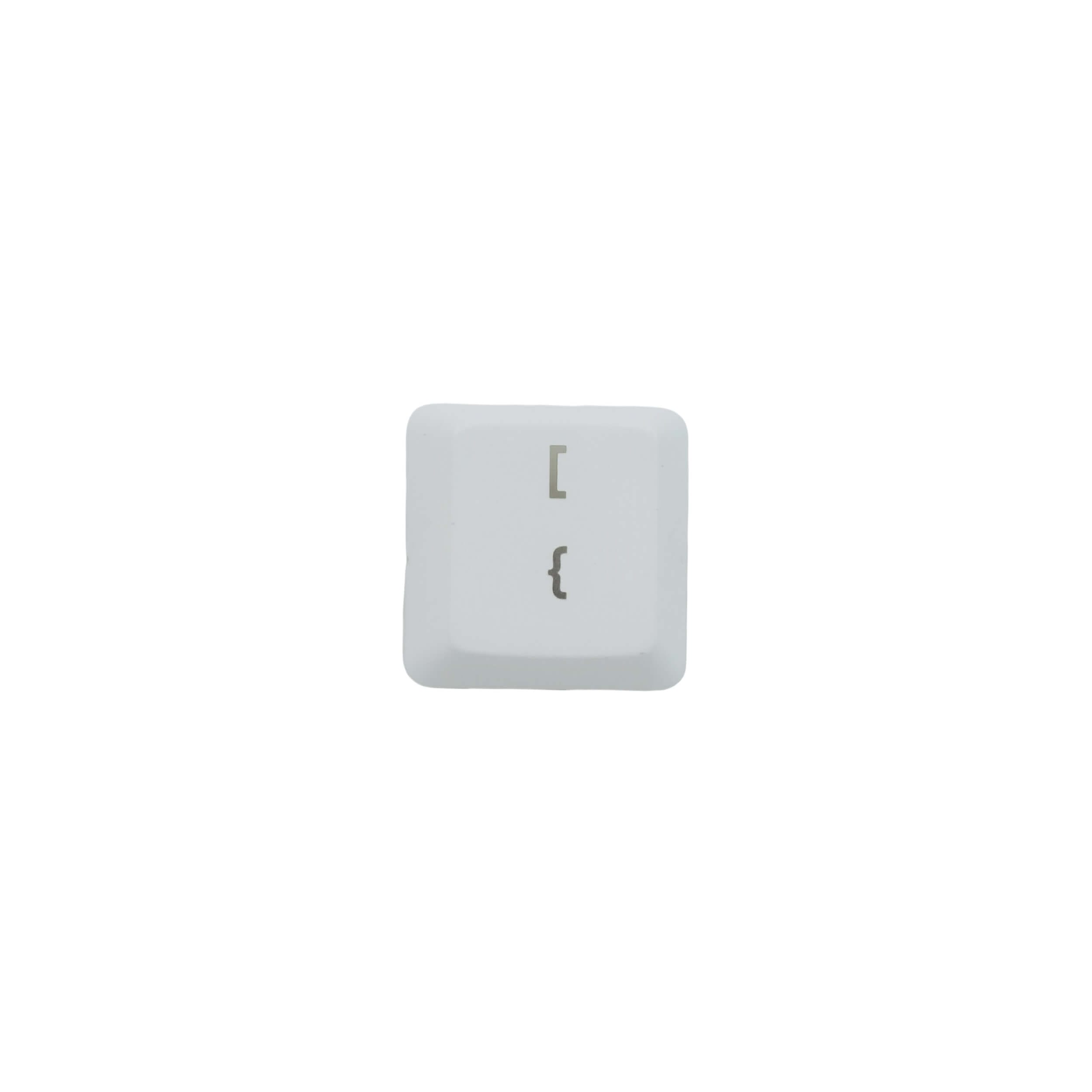 KeycapGuru "[ / {" Replacement Keycap for Logitech G915 / G913 / G815 / G813 Low Profile Mechanical Keyboards, White