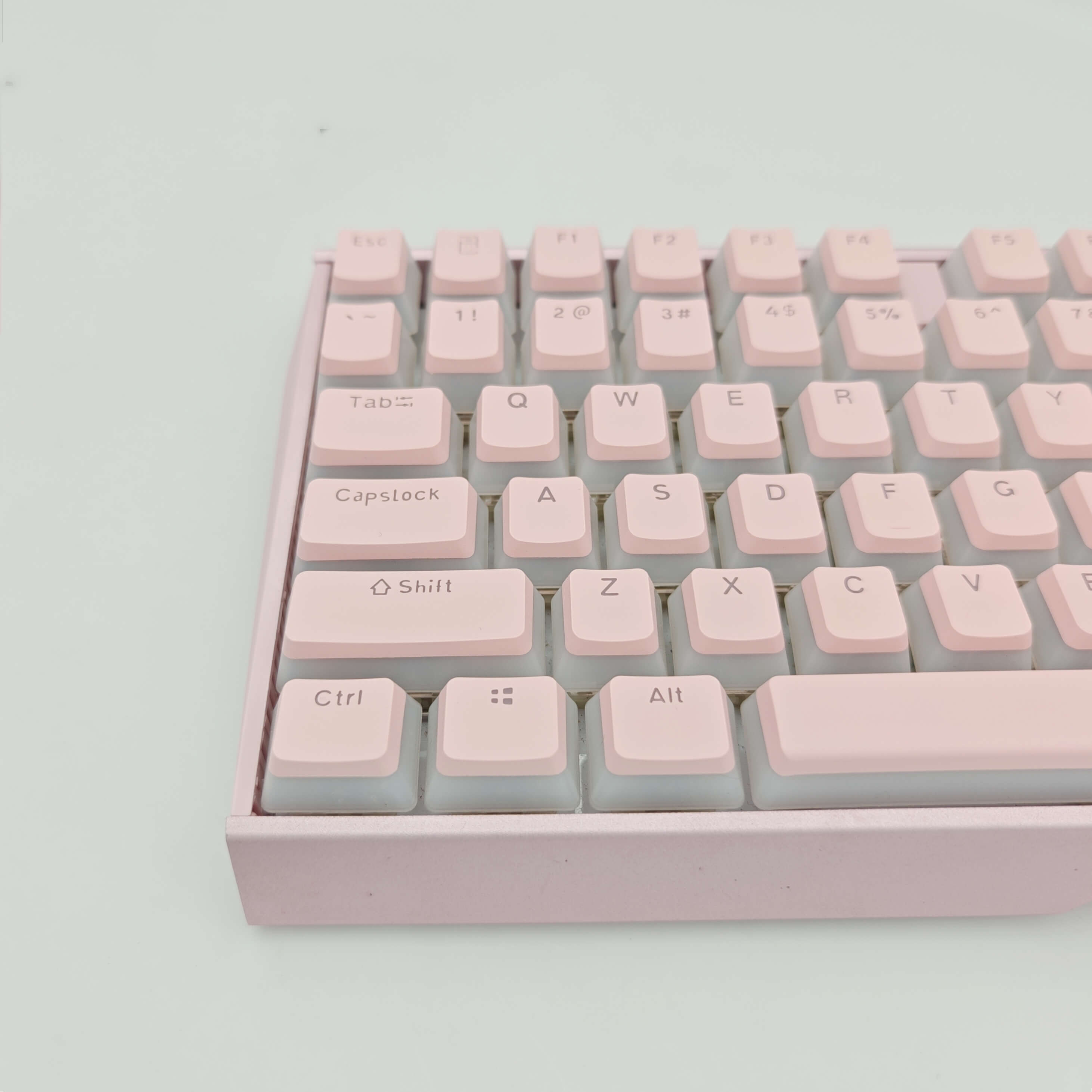 KeycapGuru OEM Pudding Keycap Set - PBT+PC, 129 Keys