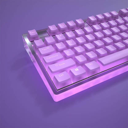 KeycapGuru OEM Pudding Keycap Set - PBT+PC, 129 Keys