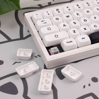 KeycapGuru Simplicity MOA Keycap Set - English, PBT, 144 Keys