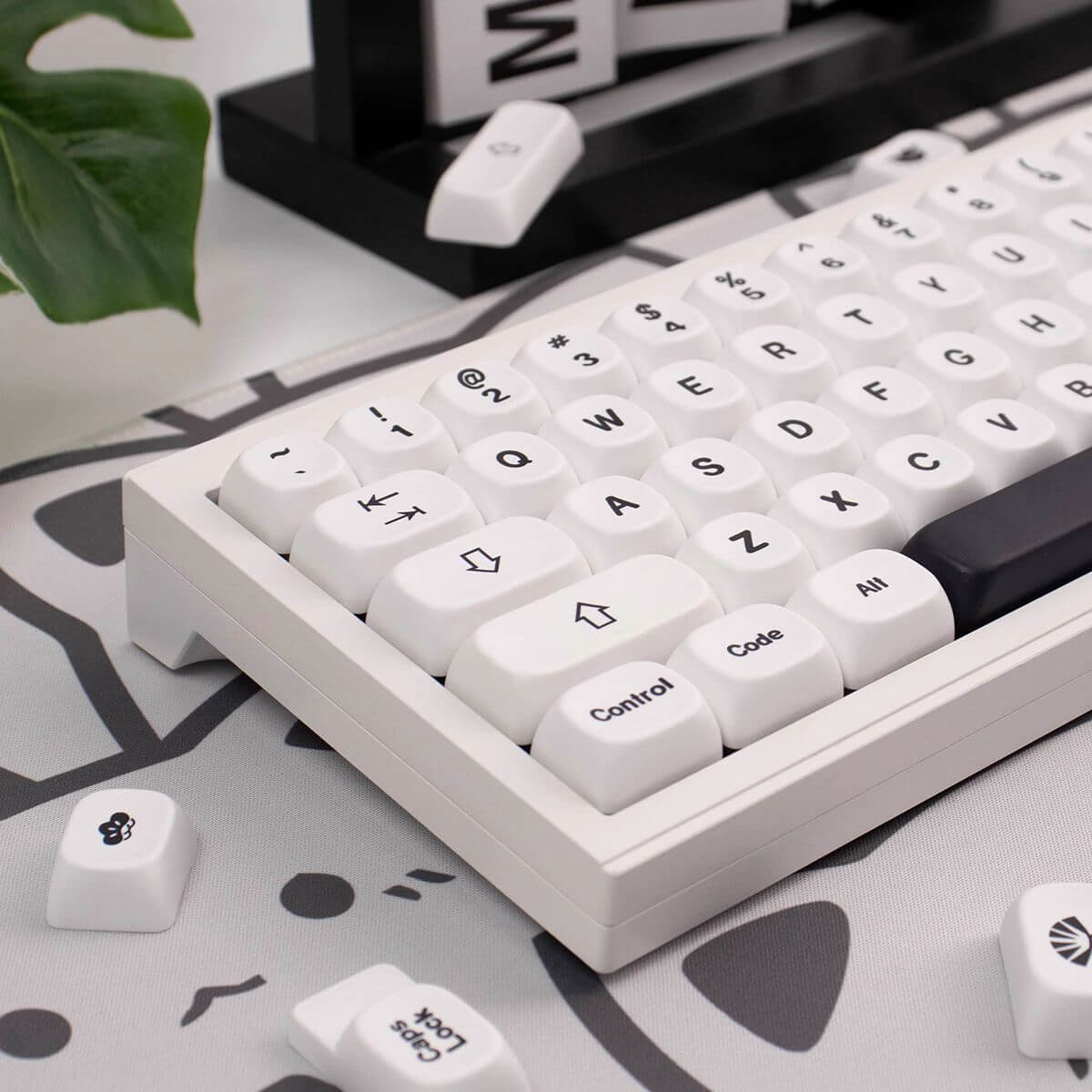 KeycapGuru Simplicity MOA Keycap Set - English, PBT, 144 Keys