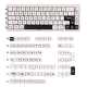 KeycapGuru Simplicity MOA Keycap Set - English, PBT, 144 Keys